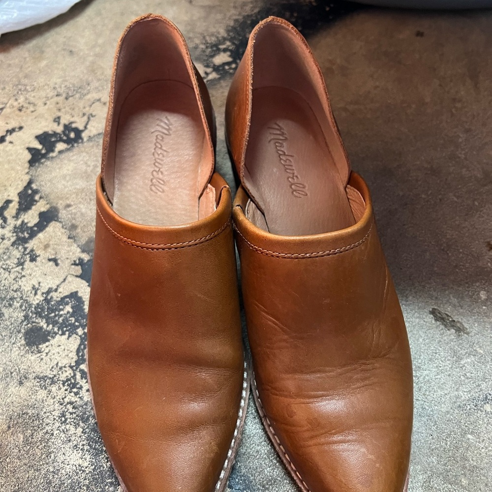 Madewell Women’s Brown Leather Shoes